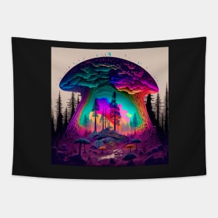 MUSHROOM Forest Tapestry