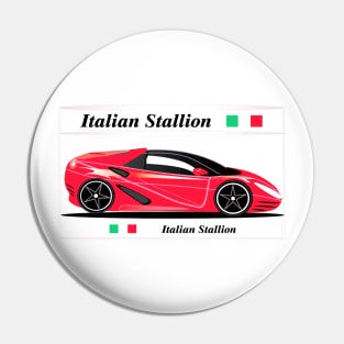 Italian Stallion Pin