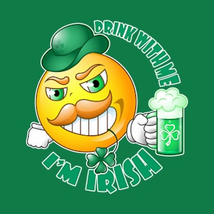 Irish smiley. T-Shirt