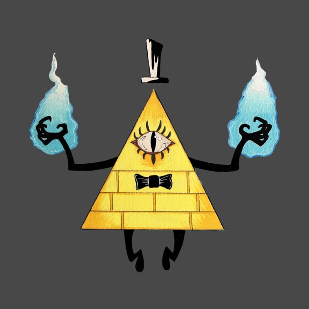 Bill Cipher - Gravity Falls by wrg_gallery