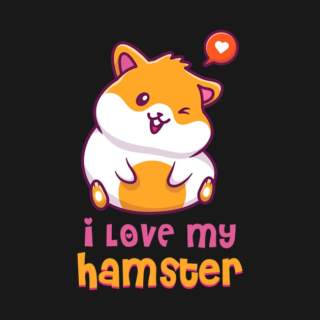 Cute Hamster Lover Gift Pets Hamster by shirtsyoulike