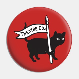 Black Kat Theatre Logo Pin