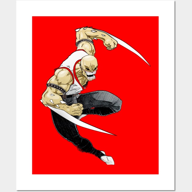 Mortal Kombat X Baraka – GL Canvas Print Art