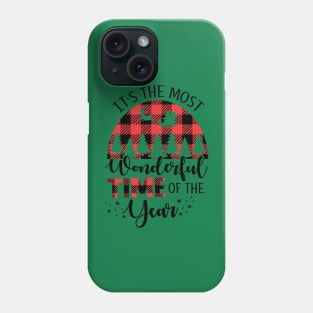 It's The Most Wonderful Time Of The Year Design Phone Case