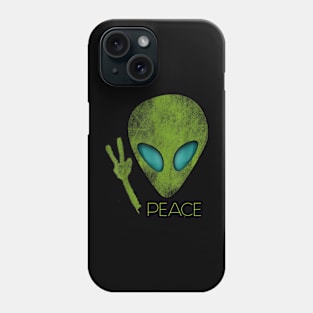 Alien Peace Cool Funny Cute UFO Lover Birthday Gift Phone Case