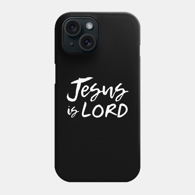 Jesus is LORD script Phone Case by timlewis