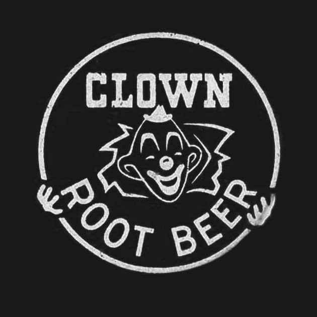 Clown Root Beer Tee by dwatkins