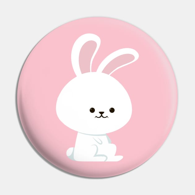 Cute Bunny Pin by Jablo