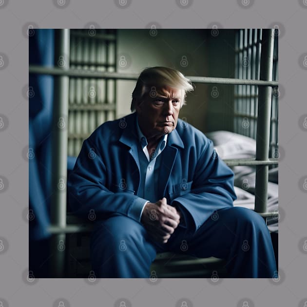 DT in prison (3 of 3) by DonaldTrump4Prison2024