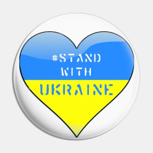 Stand with Ukraine Pin