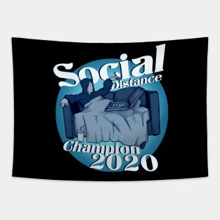 Social Distance Champion 2020 Tapestry