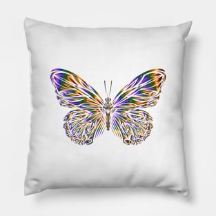 Butterfly Colorful Pillow