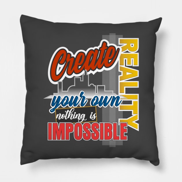 Create your own Reality Pillow by Markyartshop