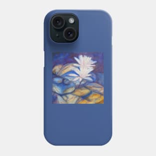 Lilies in the Blue Phone Case