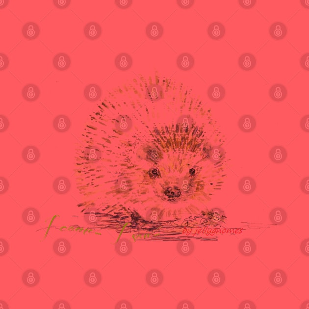 Hedgehog by jellygnomes