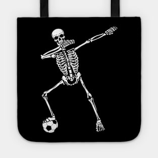 dabbing skeleton Tote