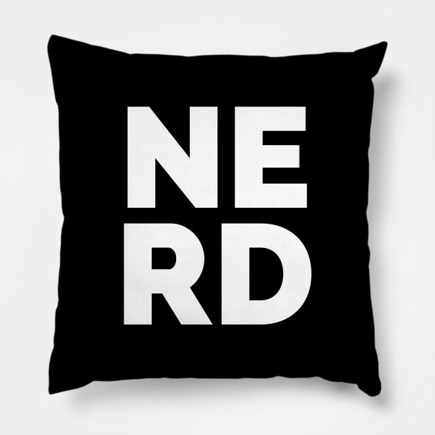 Nerd (Geek) Pillow by Fanek