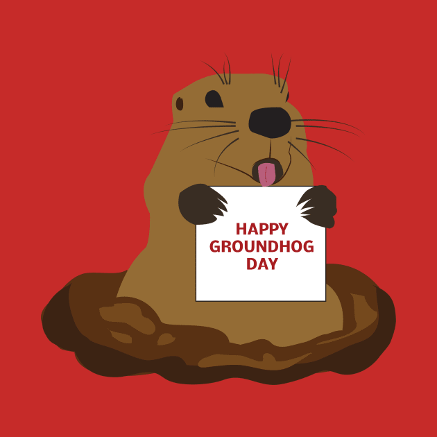 Happy Groundhog Day by dddesign