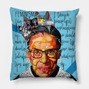Ruth Bader Ginsburg Pillow