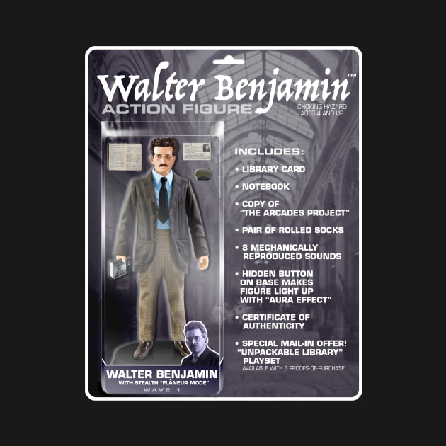 Walter Benjamin Action Figure by GiantsOfThought