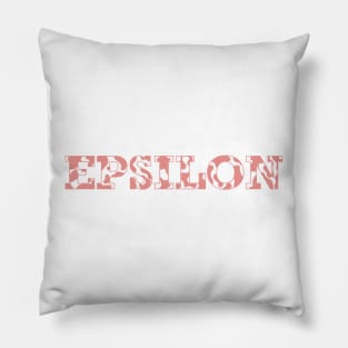Epsilon Cow Pattern Pillow