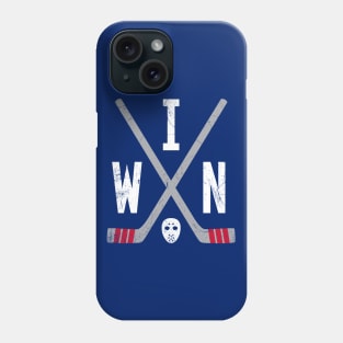 WIN Retro Sticks - Blue Phone Case