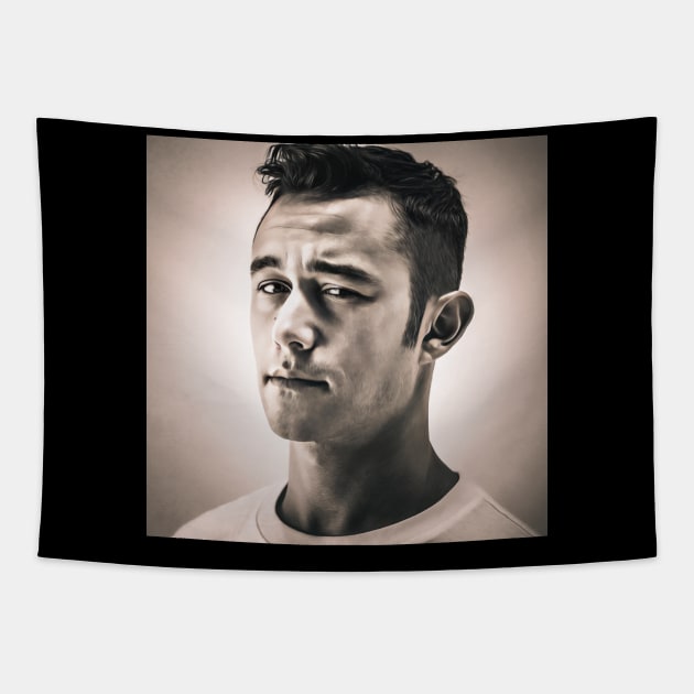 Joseph Gordon-Levitt Tapestry by akastardust