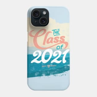 Vintage Class of 2021 Graduation Graphic Phone Case