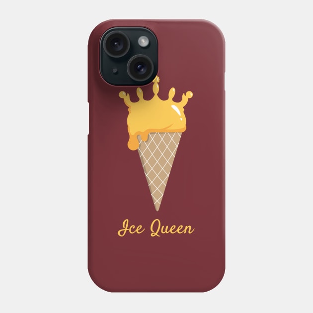 Ice Queen Ice Cream Phone Case by propellerhead