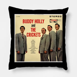 The Crickets Buddy Holly And The Crickets Album Cover Pillow