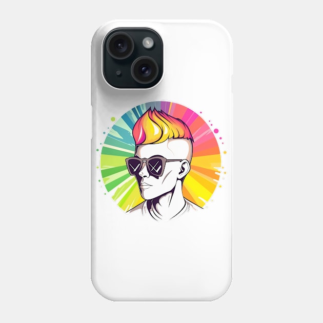 Human diverse queer LGBTQ+ designs - Show pride and diversity. Phone Case by MLArtifex