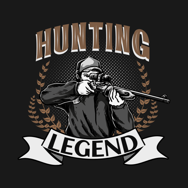 Hunting Legend Hunter Gifts by Foxxy Merch