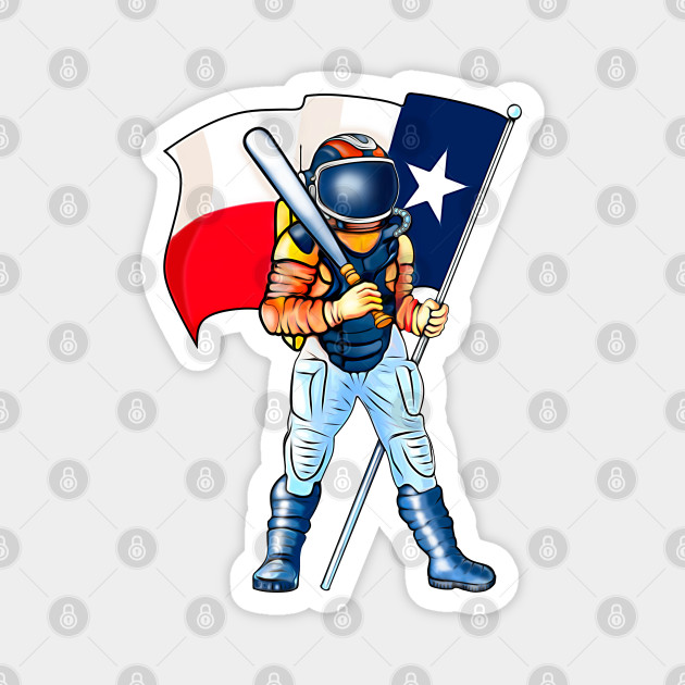 Houston Texas Baseball Astronaut PNG #1