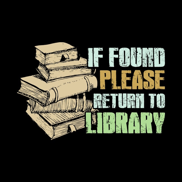 If Found Please Return To Library by folidelarts