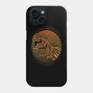 Tyrannosaurus Rex Illustration Phone Case