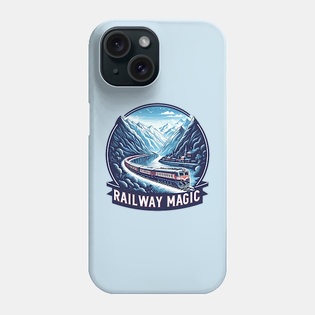 Railway Phone Case by Vehicles-Art