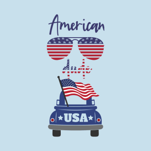 USA Truck Dude T-Shirt