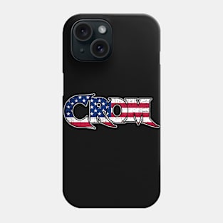 Crom, American Flag Phone Case