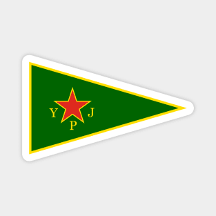 YPJ Flag - Women's Protection Units Magnet