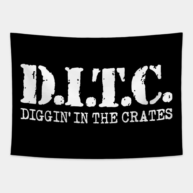 DITCwht Tapestry by undergroundART