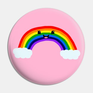 Happy Rainbow Pin