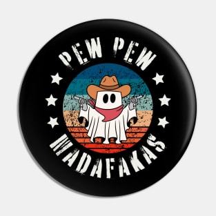 Pew Pew Madafakas Ghost Halloween Pin