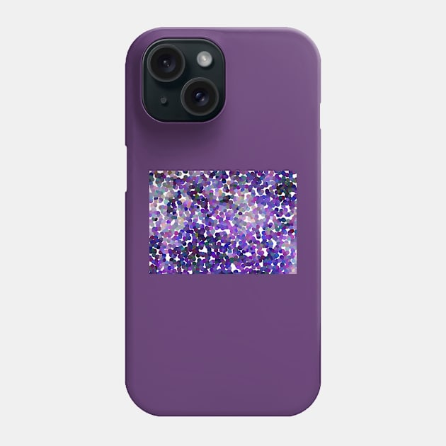 Small Purple Pollen Phone Case by jojobob