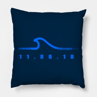 Blue Wave Pillow