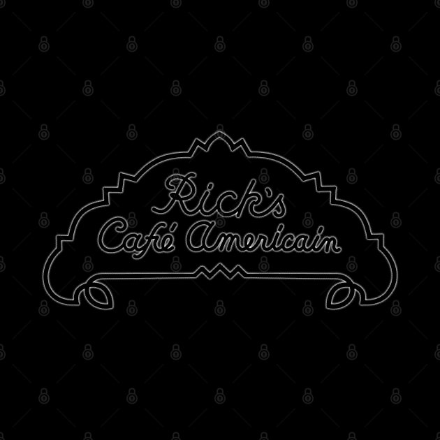 Rick's Cafe Americain - Casablanca by huckblade