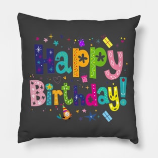 Happy birthday Pillow