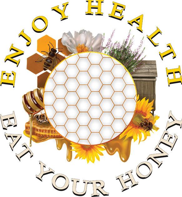 Enjoy health eat your honey Kids T-Shirt by TeeText