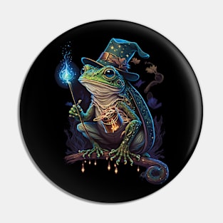 wizard frog Pin