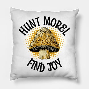 morel hunter Pillow