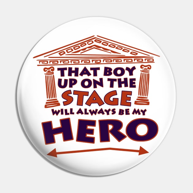 My Hero Pin by KidCrying